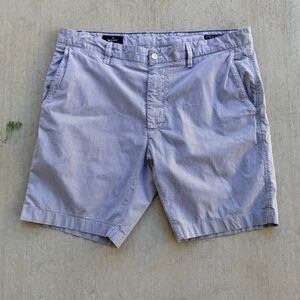 Em’s Of Masons Shorts Men Size 54 Seersucker Striped Casual Preppy